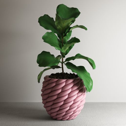 3D Printable Vase - Flower Pot / Planter g118