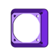 50_to_40_axial.stl 50 mm axial fan to 40 mm axial fan reducer