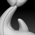 03.jpg Dolphin Fish  3D Printable Marine Animal Model