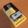 9v-batteri-holder.JPG Archivo STL gratis Portapilas de 9v・Diseño por impresión en 3D para descargar