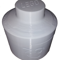 Caja de cabeza de Lego - Guiño