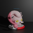 Screamtail.png Igglybuff, jigglypuff, Wigglytuff and Scream tail 3D print model