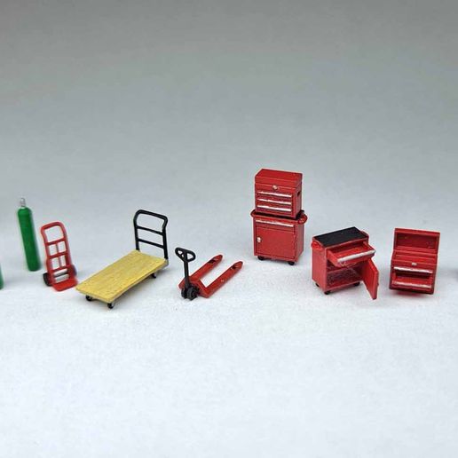 N Scale Machine Shop Tools - Cults3D 3D Model | 3Drop