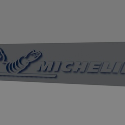 Michelin.png Archivo STL Llavero Michelin・Objeto imprimible en 3D para descargar