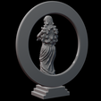 Virgo_05.png Virgo Zodiac Greek Woman Sculpture 3D print model