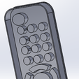 remote111..PNG cookie cutter with remote marker