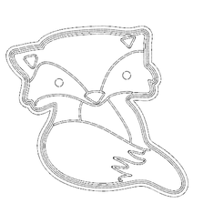 lisica-zdenka.png Renard - Découpeur de biscuits