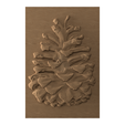 SKU-_02_front_oak.png Pomme de pin - Modèle 3D STL