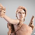 140825-Wicked-TombRaiderBustP-Image-004.jpg WICKED VIDEO GAMES LARA CROFT PORTRAIT BUST: TESTED AND READY FOR 3D PRINTING