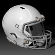 BPR_Composite20.jpg NFL Fottball Helmet Riddell Speed with Padding 3D Model