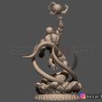 04.JPG Super Frieza fighting from Dragon Ball Z 3D print model