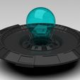 Render_B.JPG Free STL file Mon Calamari briefing table with death star hologram・Model to download and 3D print