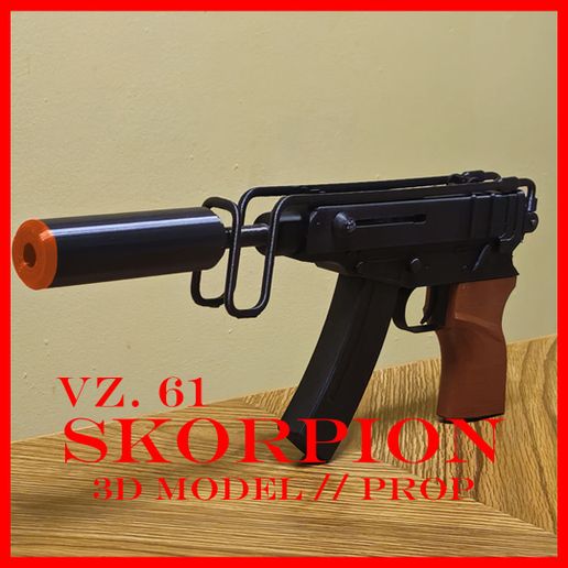 vz. 61 Skorpion // Prop gun, non-firing