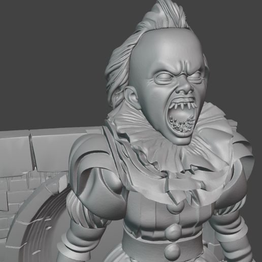cats4.jpg Pennywise - 3D Modell