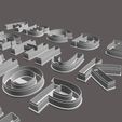 Screenshot_97.jpg 3D Model STL CNC Router file 3dprintable Alphabet cookies cutters