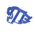 NCAA-College-Cookie-Cutters-2-render.png Kentucky Wildcats Cookie Cutter (4 Variations)