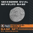 120x92mm-Oval-Bevelled.jpg Archivo 3D Juego de bases de templos heréticos・Diseño de impresión en 3D para descargar