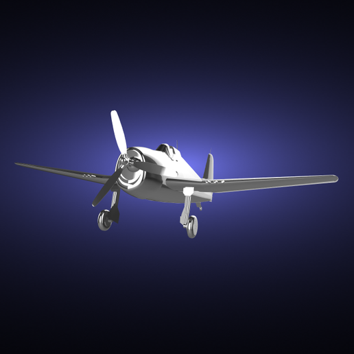 Grumman F6F Hellcat 3D model