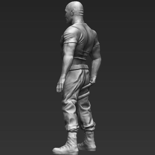 dwayne-the-rock-johnson-fast-and-furious-3d-printing-ready-3d-model-obj-stl-5.jpg Dwayne The Rock Johnson Fast and Furious 3D printing ready
