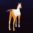 04.jpg DOWNLOAD Arabian horse 3d model - animated for blender-fbx-unity-maya-unreal-c4d-3ds max - 3D printing HORSE - POKÉMON - GARDEN