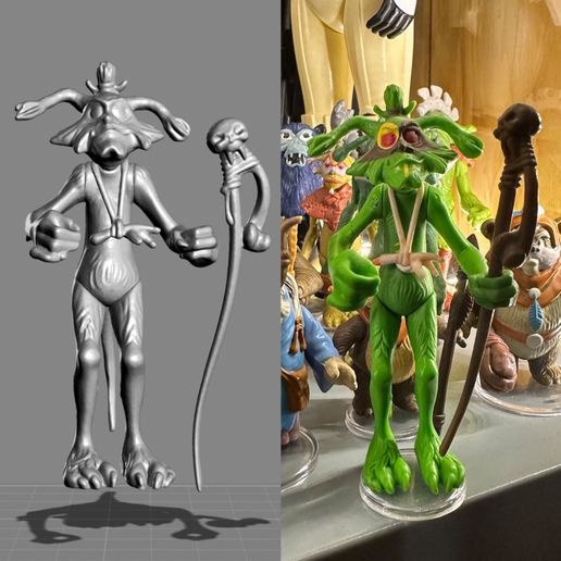 SF・ファンタジー・ホラー Star Wars Ewoks Dulok Shaman ⭐ VINTAGE STAR WARS EWOKS KENNER DULOK SHAMAN ACTION FIGURE・ STL