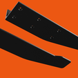 5.png Universal 50CM Length Car Side Splitter For Audi BMW E90 For VW Golf 5 6