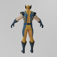 Wolverine0011.png Wolverine Lowpoly Rigged