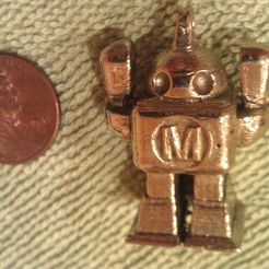 2013-09-20_19.38.18_display_large.jpg Free STL file Make Robot with Keychain/Necklace Ring・Design to download and 3D print