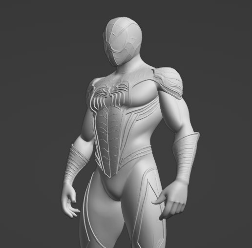 Spider-Man Fan Art STL | Superhero 3D Printable Figure