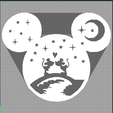 Capture mickey .PNG mickey - minnie - disney - decoration for kids - love - moon - child decoration - 2D
