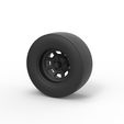 1.jpg 3D file Diecast NASCAR wheel・3D printing design to download