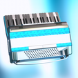 4.png Accordion MUSICAL INSTRUMENT FURNITURE AUDIO KEYBOARD STRINGS t97