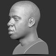 5.jpg Jay-Z bust 3D printing ready stl obj