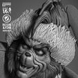 122624-Wicked-The-Grinch-Sculpture-Image-011.jpg WICKED MOVIES GRINCH SCULPTURE: TESTED AND READY FOR 3D PRINTING