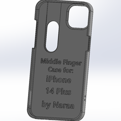 iPhone14_Plus_Sliding_Middle_Finger_Inside.png iPhone 14 Plus - Sliding Middle Finger Case