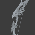 5.png Arco Genshin Impact Chasca para 3Dprint