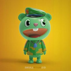 FLIPPYGOOD.jpg Файл STL ФЛИППИ ДОБРОЕ СЧАСТЛИВОЕ ДЕРЕВО ДРУЗЕЙ・Дизайн 3D принтера для загрузки