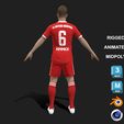 q3.jpg 3D Rigged Joshua Kimmich Bayern Munich 2023