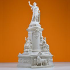 1.jpg Free 3D file Place de la republique, Paris・3D print model to download