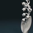 Lily_C-0004.png 3D file Lily of the valley・3D printing model to download