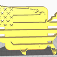 Flag_Hitch_Cover_Front.png American Flag Hitch Cover
