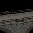 12.jpg Model bridge, H0 scale trains, reproduction viaduct of Cansano (AQ) Italy File STL-OBJ for 3D Printer