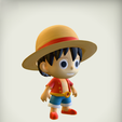 luffy.png COMBO PACK OF ANIME | MARVEL | FAN ART | CHIBI MODEL