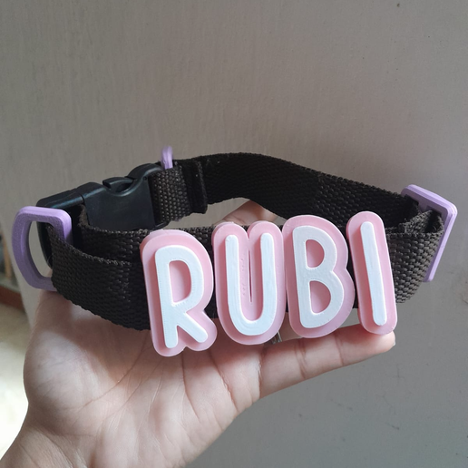 Letras collares para mascotas virales (Sin AMS)