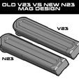 8-v23-vs-n23-design.jpg UNW P90  50 cal 38 roundball SOLID and open combo pack MAG