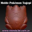 molde-pokemon-togepi.jpg Togepi Flowerpot Mold