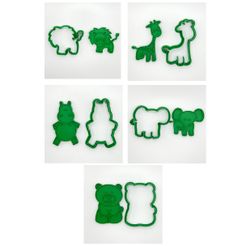 all.jpg Animal Cookie Cutters Pack