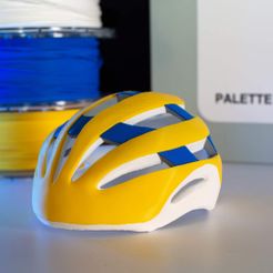 BikeHelmet_1.jpg Free STL file Bike Helmet・3D printing design to download