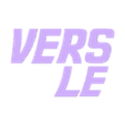VERSLE.stl Letters and Numbers BACK TO THE FUTURE Letters and Numbers | Logo