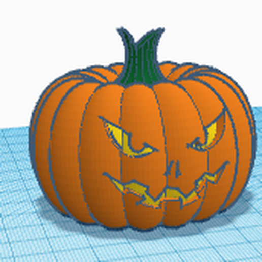 STL file jack-o-lantern・Template to download and 3D print・Cults
